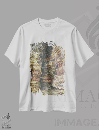 تیشرت طرح دار پارک ملی غار ماموت اثر آلکسی دیمیتریویچ شمیروف | فروشگاه ایماژ