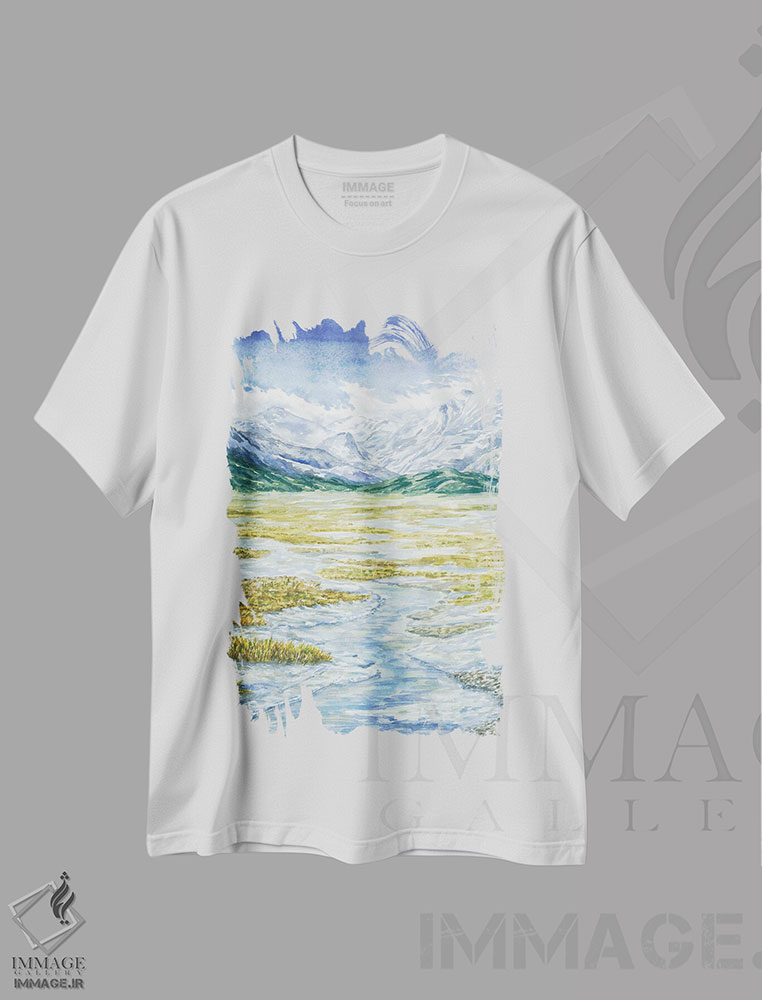 تیشرت طرح دار پارک ملی راکی ماونتین، مدیوم اثر آلکسی دیمیتریویچ شمیروف | immage.ir