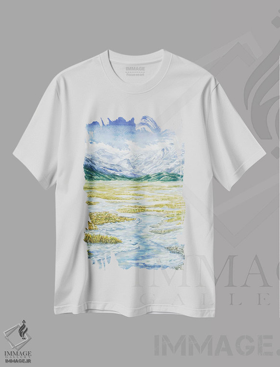 تیشرت طرح دار پارک ملی راکی ماونتین، مدیوم اثر آلکسی دیمیتریویچ شمیروف | immage.ir