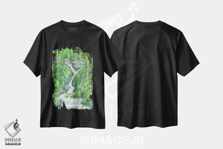 تیشرت طرح دار پارک ملی شناندوا، مدیوم اثر آلکسی دیمیتریویچ شمیروف | immage.ir
