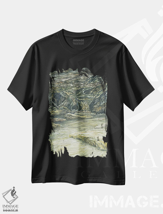 تیشرت طرح دار پارک ملی غار باد، مدیوم اثر آلکسی دیمیتریویچ شمیروف | فروشگاه ایماژ