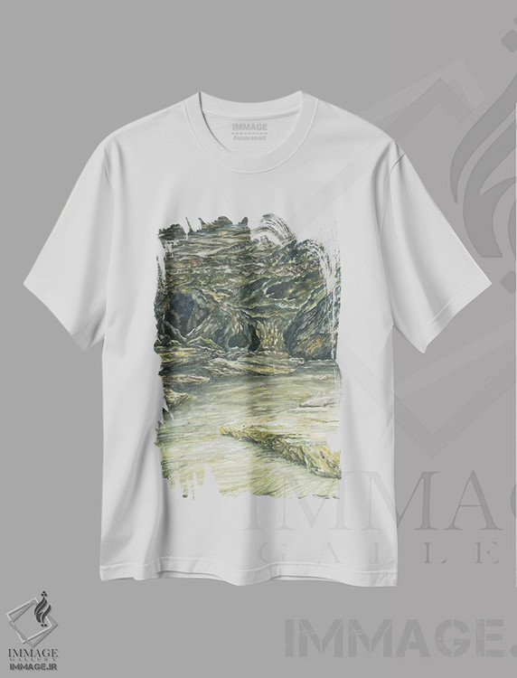 تیشرت طرح دار پارک ملی غار باد، مدیوم اثر آلکسی دیمیتریویچ شمیروف | immage.ir