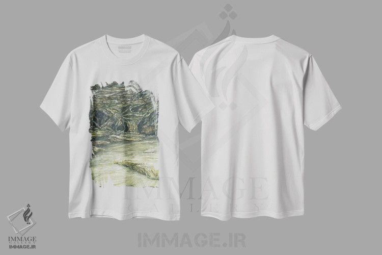 تیشرت طرح دار پارک ملی غار باد، مدیوم اثر آلکسی دیمیتریویچ شمیروف | immage.ir