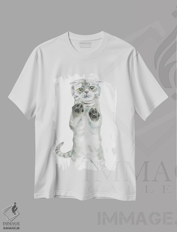 تیشرت طرح دار بذار بیام تو!، دکور معاصر اثر آلکسی دیمیتریویچ شمیروف | فروشگاه ایماژ