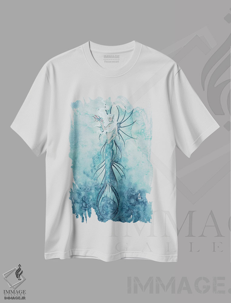 تیشرت طرح دار محبوب، دست نقاشی و طراحی دستی اثر امی براون | فروشگاه ایماژ