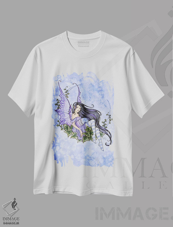 تیشرت طرح دار ماه پیچک، دکوراسیون جایگزین اثر امی براون | immage.ir