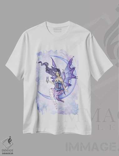 تیشرت طرح دار جغد ماه، دکوراسیون جایگزین اثر امی براون | فروشگاه ایماژ