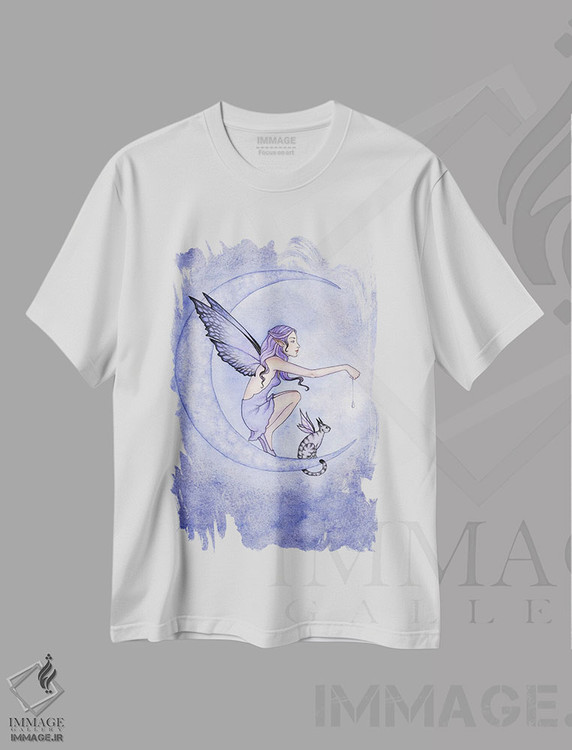 تیشرت طرح دار گاهی اوقات، دکوراسیون جایگزین اثر امی براون | فروشگاه ایماژ