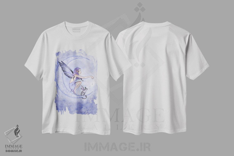 تیشرت طرح دار گاهی اوقات، دکوراسیون جایگزین اثر امی براون | فروشگاه ایماژ