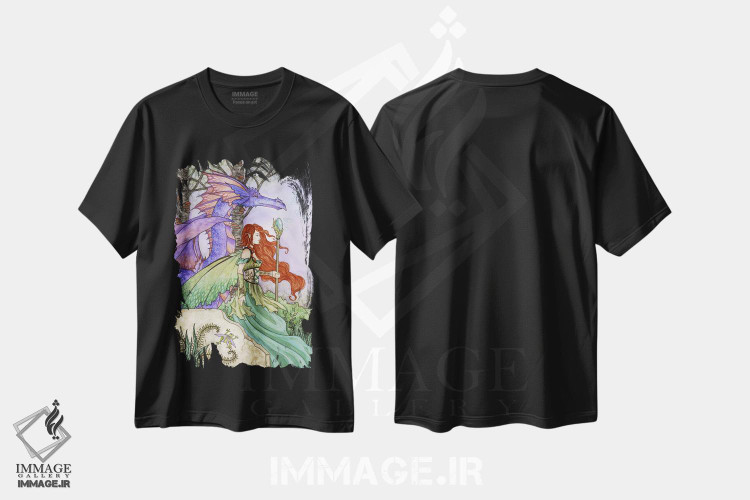 تیشرت طرح دار سفر، دکوراسیون جایگزین اثر امی براون | immage.ir