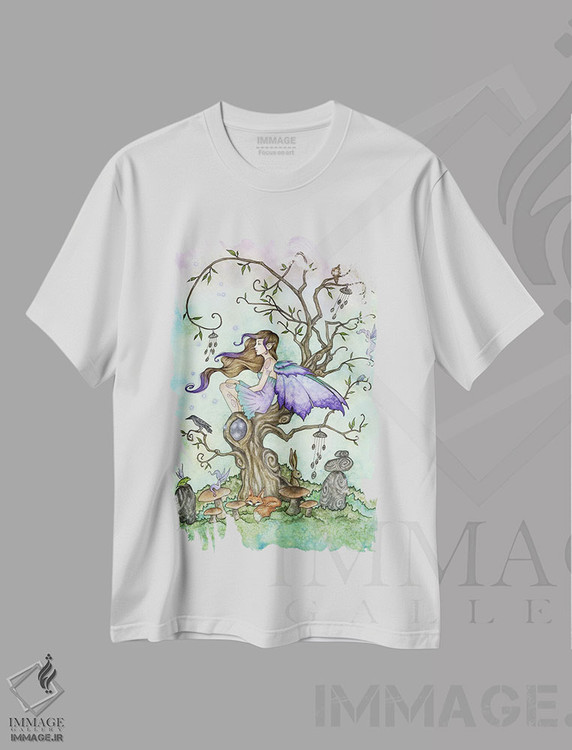 تیشرت طرح دار زنگ های بادی، دکوراسیون جایگزین اثر امی براون | immage.ir