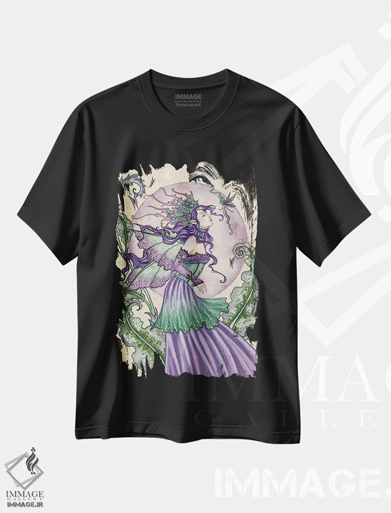 تیشرت طرح دار شایعه پراکنی پری کوچولو، مدیوم اثر امی براون | immage.ir