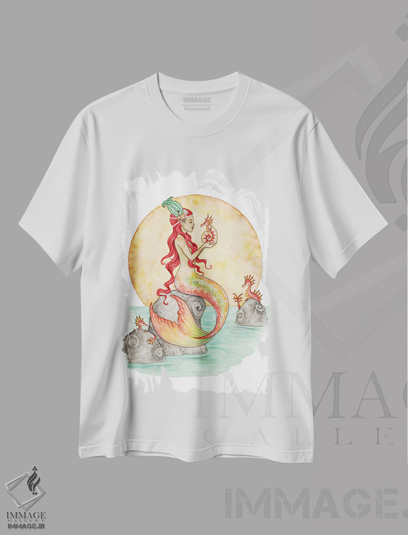 تیشرت طرح دار پیشگو، مدیوم اثر امی براون | فروشگاه ایماژ