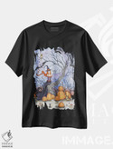تیشرت طرح دار درخت هالووین، مدیوم اثر امی براون | فروشگاه ایماژ