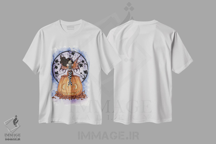 تیشرت طرح دار هنوز هالووین نشده؟، مدیوم اثر امی براون | immage.ir