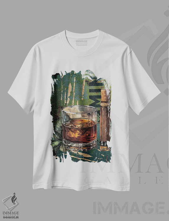 تیشرت طرح دار همه اش مال من، هنر دیجیتال اثر هنرِ چونی | فروشگاه ایماژ