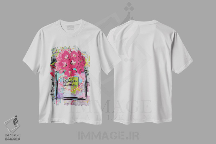 تیشرت طرح دار گرافیتی شنل II، دکور معاصر اثر هنرِ چونی | immage.ir