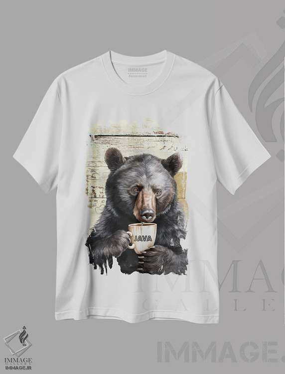 تیشرت طرح دار جاوا، هنر دیجیتال اثر هنرِ چونی | فروشگاه ایماژ