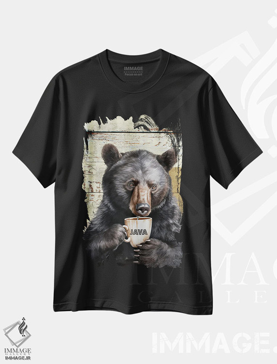 تیشرت طرح دار جاوا، هنر دیجیتال اثر هنرِ چونی | immage.ir