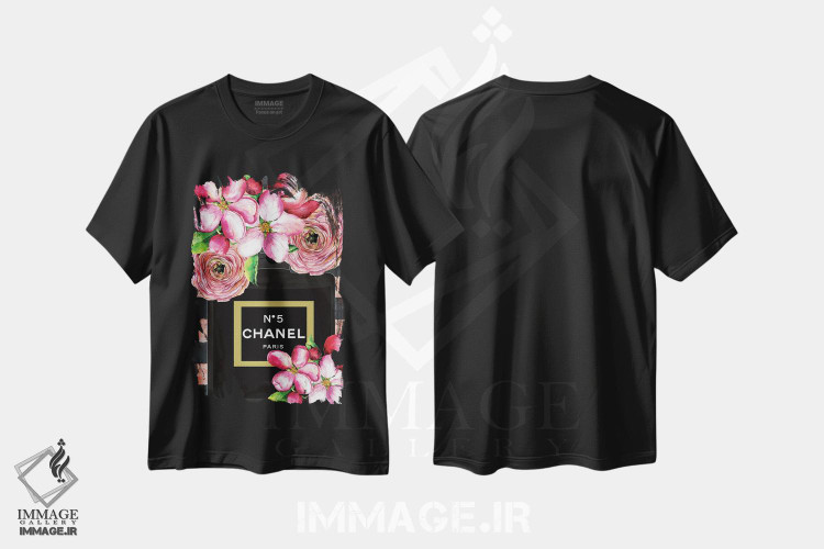 تیشرت طرح دار شنل شکوفا در پاریس، دکور معاصر اثر هنرِ چونی | immage.ir