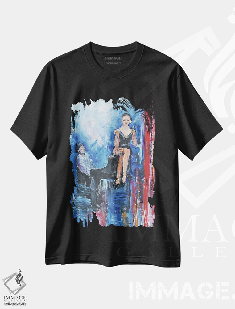 تیشرت طرح دار یک قطعهٔ دیگر، تزئینی اثر الین استیونز | فروشگاه ایماژ