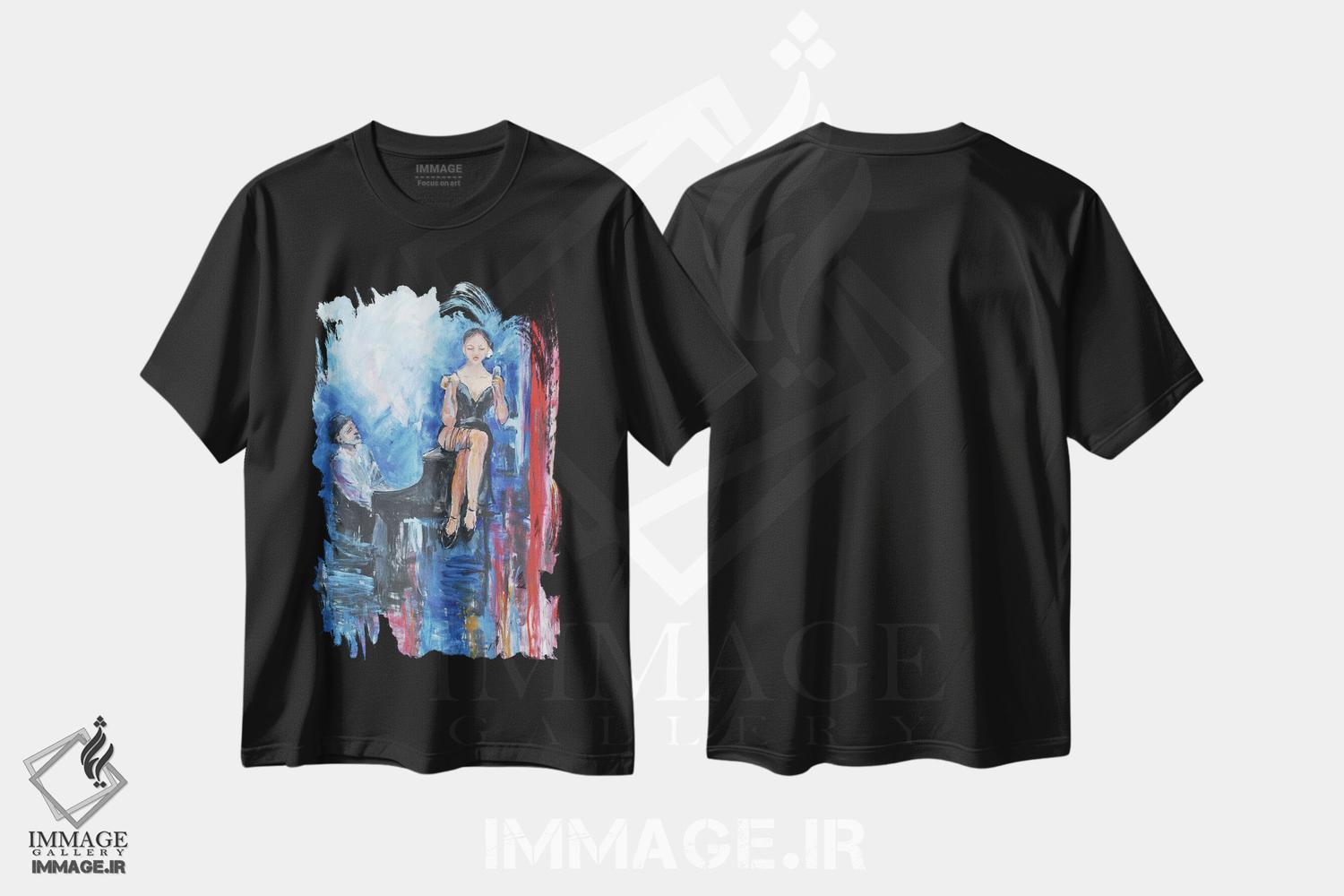 تیشرت طرح دار یک قطعهٔ دیگر، تزئینی اثر الین استیونز | فروشگاه ایماژ