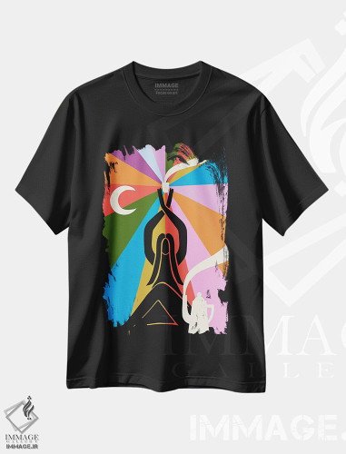 تیشرت طرح دار نوشیدنی وحشی، دکوراسیون جایگزین اثر الی وایلد | فروشگاه ایماژ