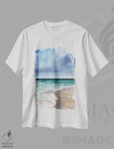 تیشرت طرح دار آرامش پس از طوفان، دکور ساحلی اثر آلسیا یرمیوا | immage.ir