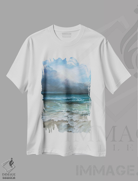 تیشرت طرح دار هیجان، دکور ساحلی اثر آلسیا یرمیوا | immage.ir