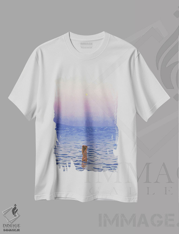 تیشرت طرح دار فقط برای یک لحظه، دکور ساحلی اثر اگنیشکا تورک | immage.ir
