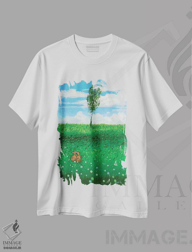 تیشرت طرح دار در حرکت، دکور کلبه و لژ اثر اگنیشکا تورک | immage.ir