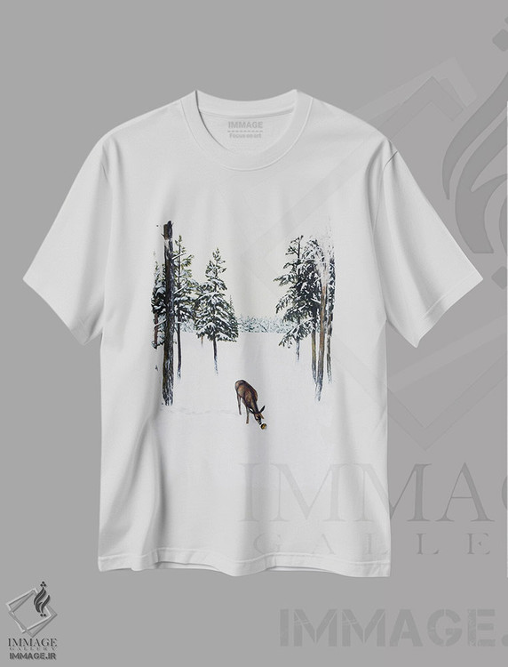 تیشرت طرح دار یافته شده، هنر فاخر معاصر اثر اگنیشکا تورک | فروشگاه ایماژ