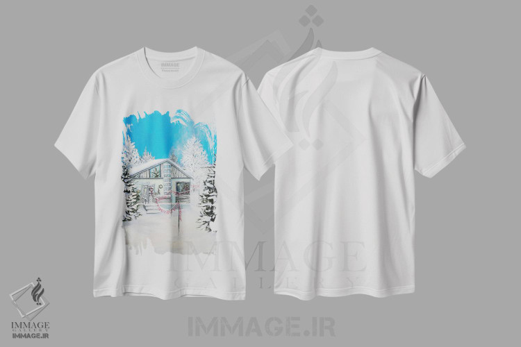 تیشرت طرح دار زمستان همه جا اطراف ماست، دکور معاصر اثر اگنیشکا تورک | immage.ir