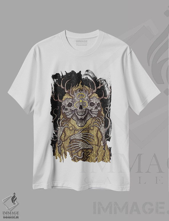 تیشرت طرح دار نشان زرد، دکوراسیون جایگزین اثر آژمودای | immage.ir
