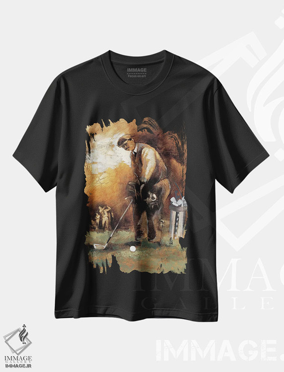 تیشرت طرح دار در محل تی، وینتیج و رترو اثر رویا عظیم | فروشگاه ایماژ