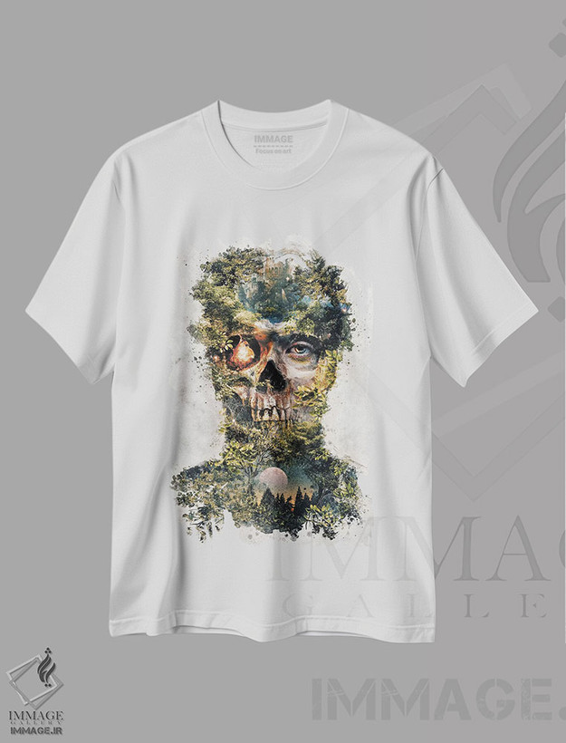 تیشرت طرح دار دروازه بان، هنر دیجیتال اثر برت بیگرز | فروشگاه ایماژ