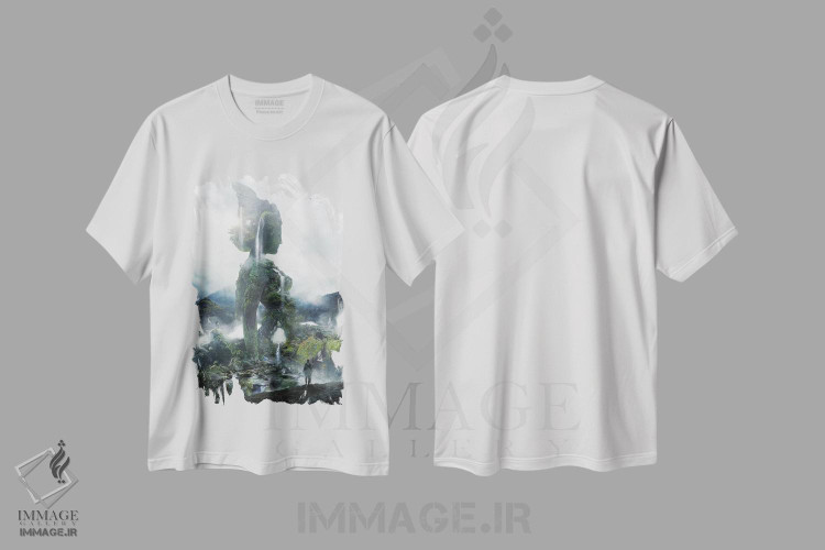 تیشرت طرح دار معبد فریا، هنر دیجیتال اثر برت بیگرز | immage.ir