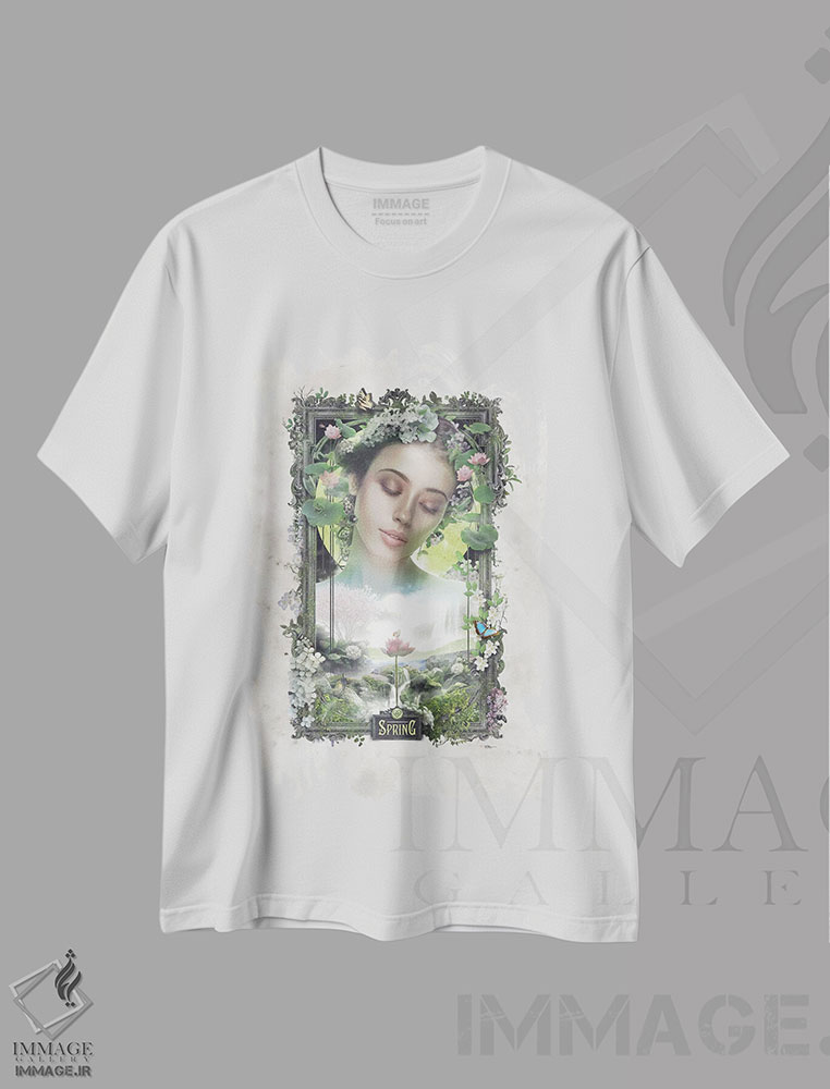 تیشرت طرح دار بهار، دکوراسیون جایگزین اثر برت بیگرز | immage.ir