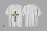 تیشرت طرح دار صلیب مسیح، هنر دیجیتال اثر برت بیگرز | فروشگاه ایماژ