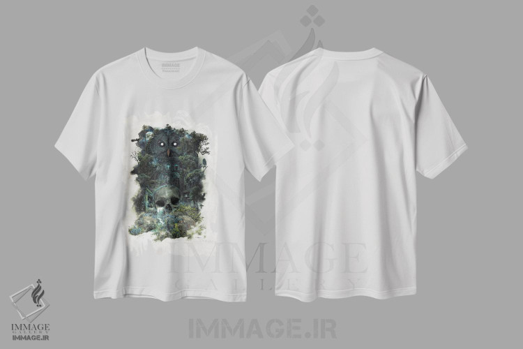 تیشرت طرح دار دنبال کن، هنر دیجیتال اثر برت بیگرز | immage.ir