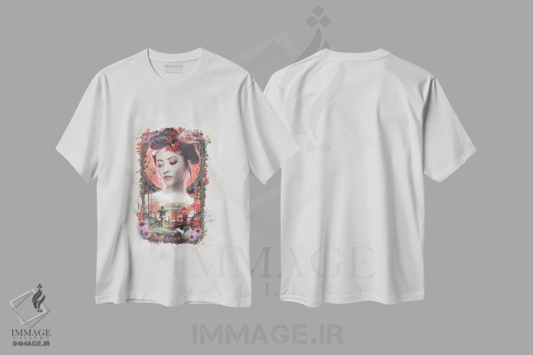 تیشرت طرح دار پاییز، دکوراسیون جایگزین اثر برت بیگرز | فروشگاه ایماژ