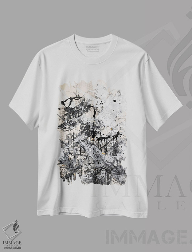 تیشرت طرح دار لحظه ای که فکر می کنی به مقصد رسیده ای اثر بلیک براشر | فروشگاه ایماژ