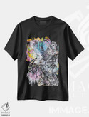 تیشرت طرح دار در میان همه موجودات در همه ابعاد اثر بلیک براشر | فروشگاه ایماژ