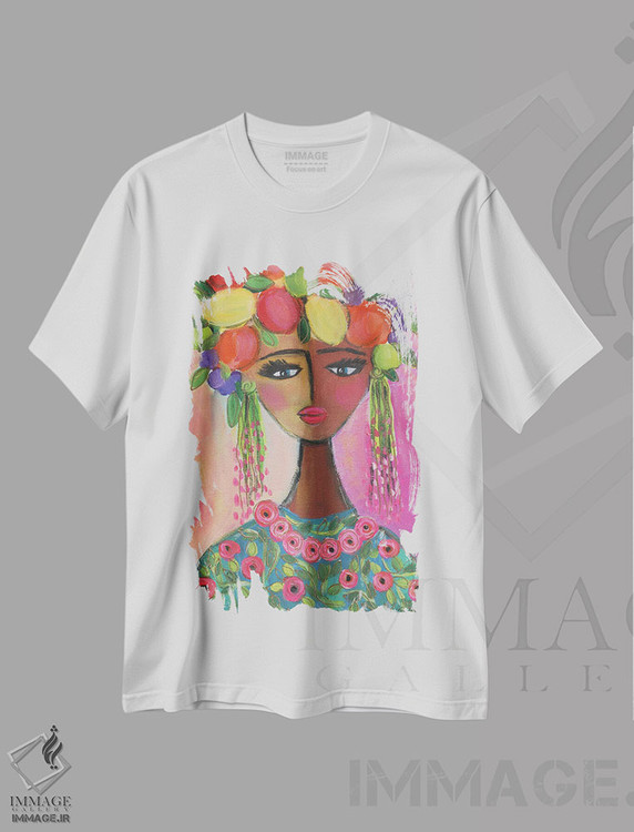 تیشرت طرح دار کارمن، دکور معاصر اثر برندا بوش | immage.ir
