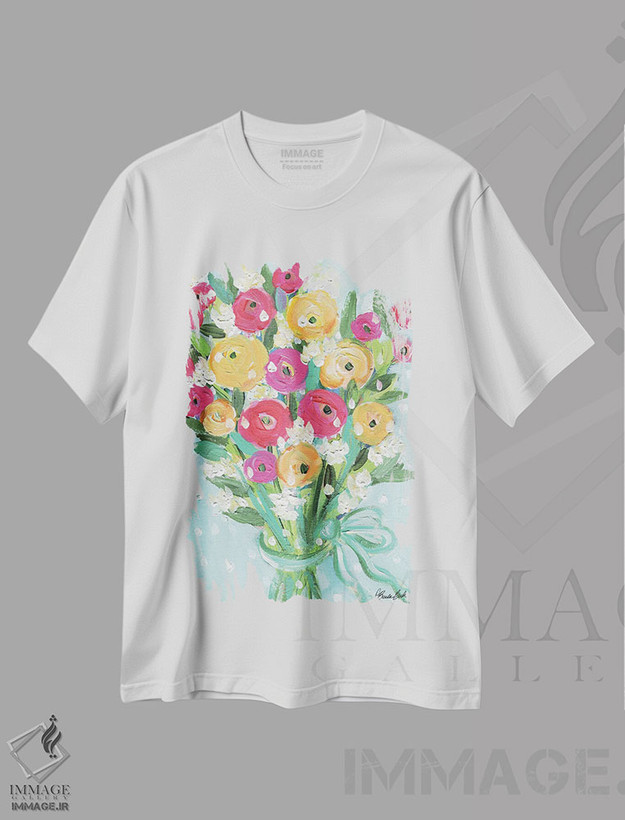 تیشرت طرح دار برای مامان، دکور معاصر اثر برندا بوش | فروشگاه ایماژ