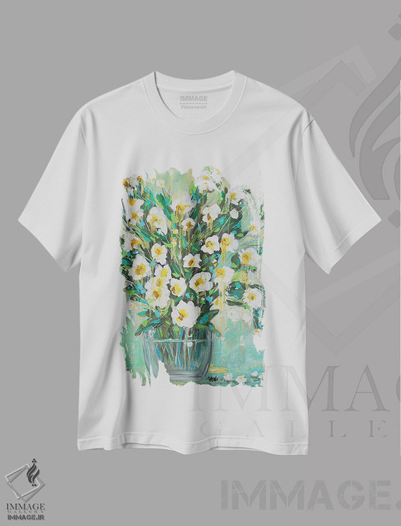 تیشرت طرح دار او مرا دوست دارد، دکور معاصر اثر برندا بوش | immage.ir