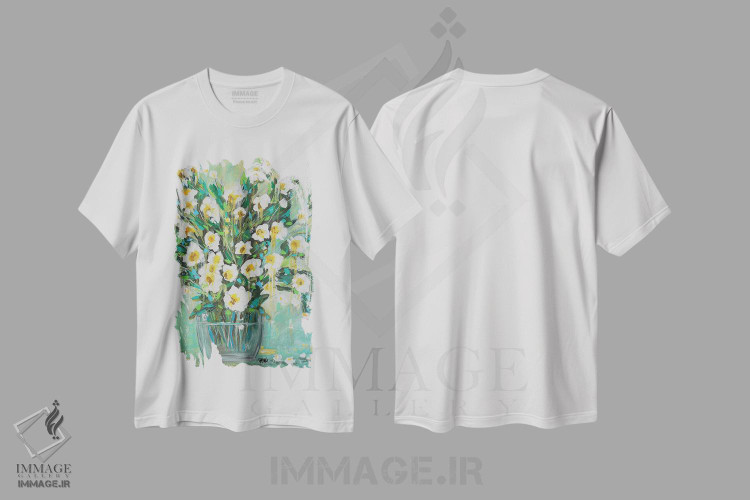 تیشرت طرح دار او مرا دوست دارد، دکور معاصر اثر برندا بوش | immage.ir