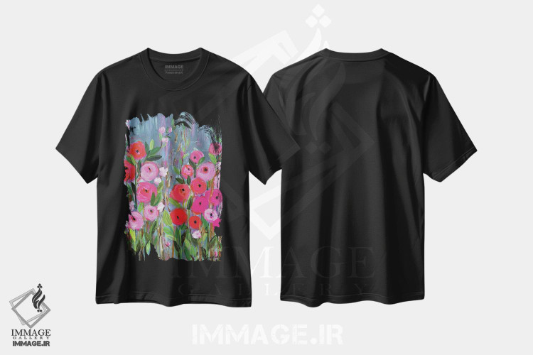 تیشرت طرح دار زیبایی در یک روز خاکستری، دکور معاصر اثر برندا بوش | immage.ir