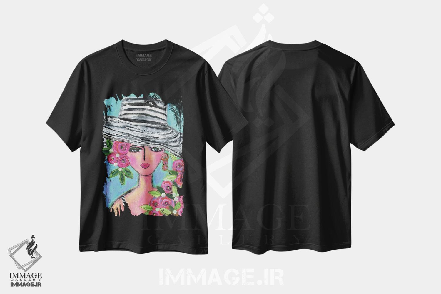 تیشرت طرح دار کلاه لبه دار نرم، دکور معاصر اثر برندا بوش | immage.ir