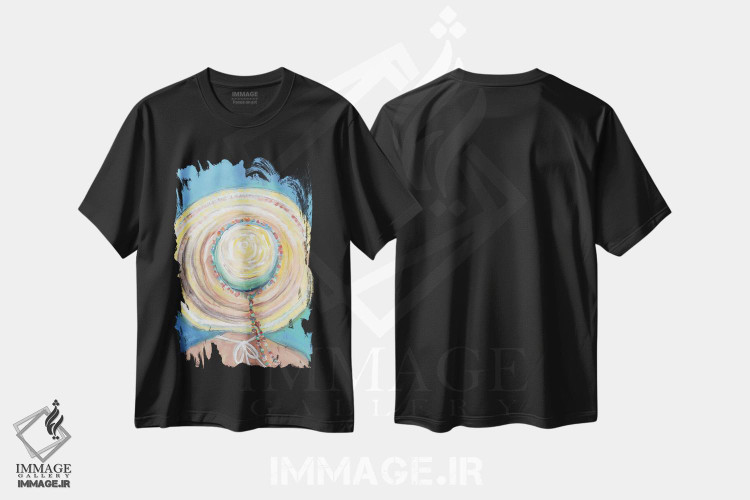 تیشرت طرح دار روزهای ساحلی، دکور معاصر اثر برندا بوش | immage.ir